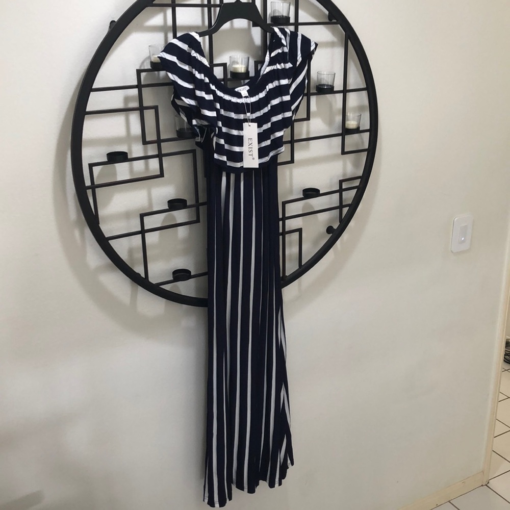 NWT EXIST Striped Maxi Dress 👗